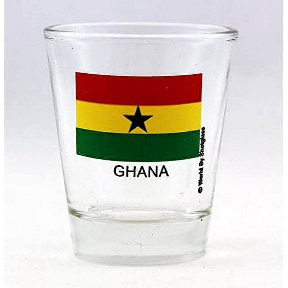 Ghana Flag Shot Glass