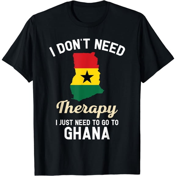Ghana Ghanaian Flag Map Travel Vocation Gifts T-Shirt