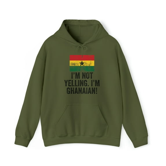 Ghana Ghanaian Pride Flag Hoodie, Gifts, Hooded Sweatshirt