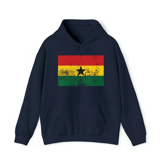 Ghana Ghanaian Pride Flag Hoodie, Gifts, Hooded Sweatshirt