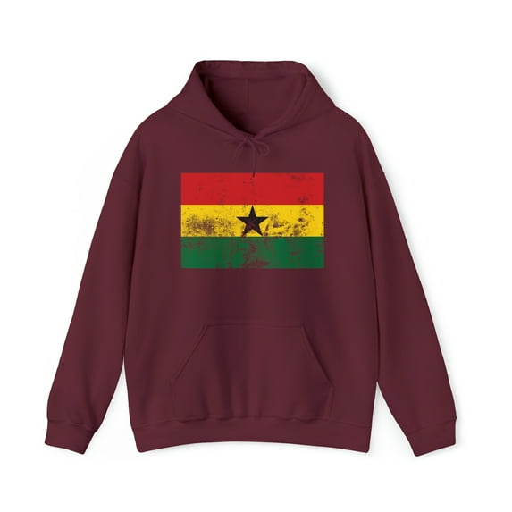 Ghana Ghanaian Pride Flag Hoodie, Gifts, Hooded Sweatshirt