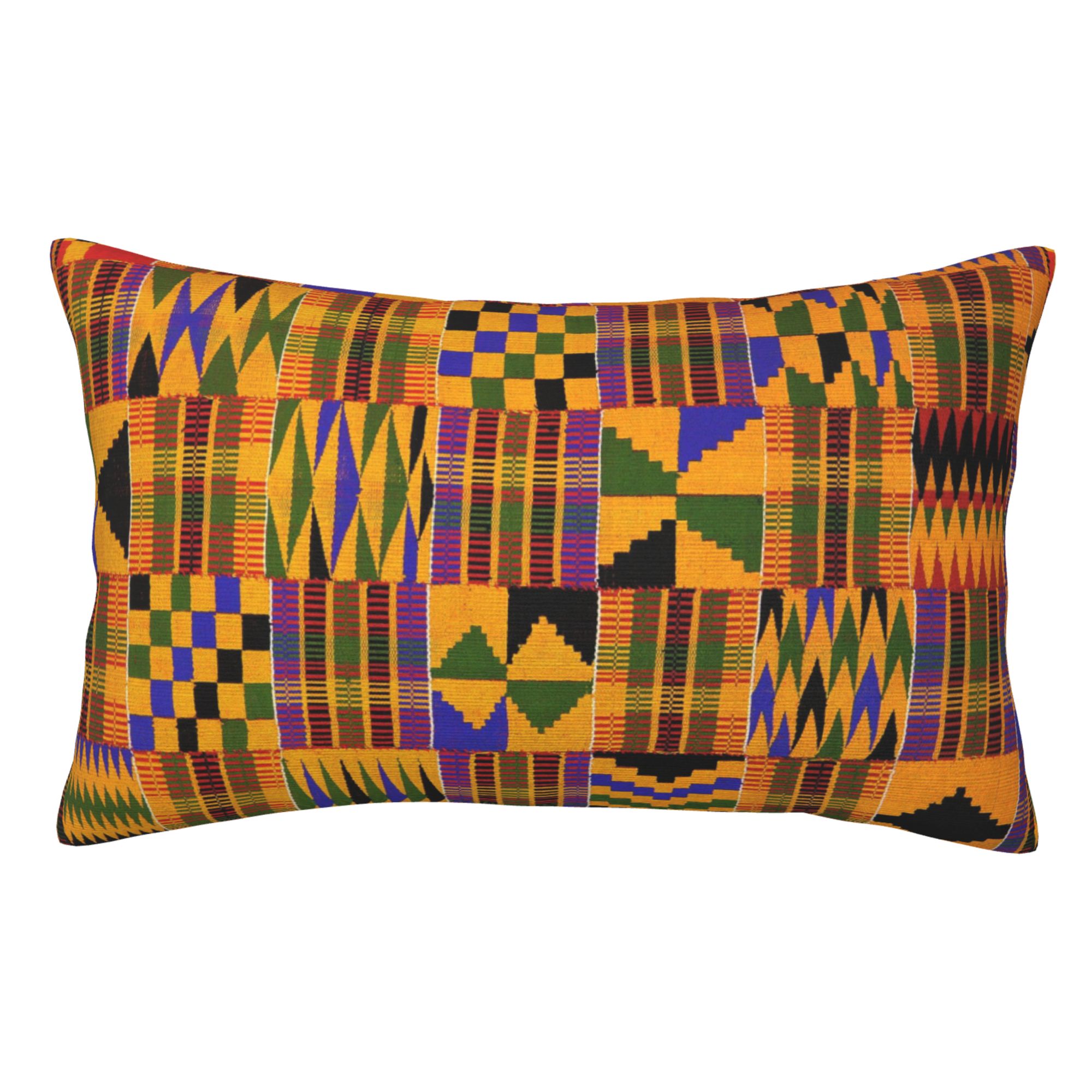Ghana Kente Cloth Girls Boys Pillowcases Pillows Covers Cases Bedroom