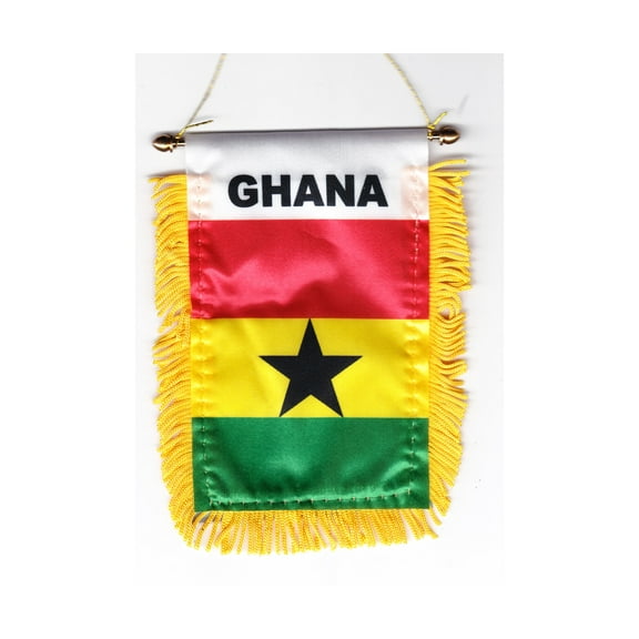 Ghana Window Hanging Flag