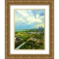 thumbnail image 1 of Ghanooni, Sarah  12x14 Gold Ornate Wood Framed with Double Matting Museum Art Print Titled - Chicago Sky, 1 of 4