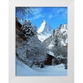 thumbnail image 1 of Ghanooni, Sarah  15x18 White Modern Wood Framed Museum Art Print Titled - Mountain Tops, 1 of 4