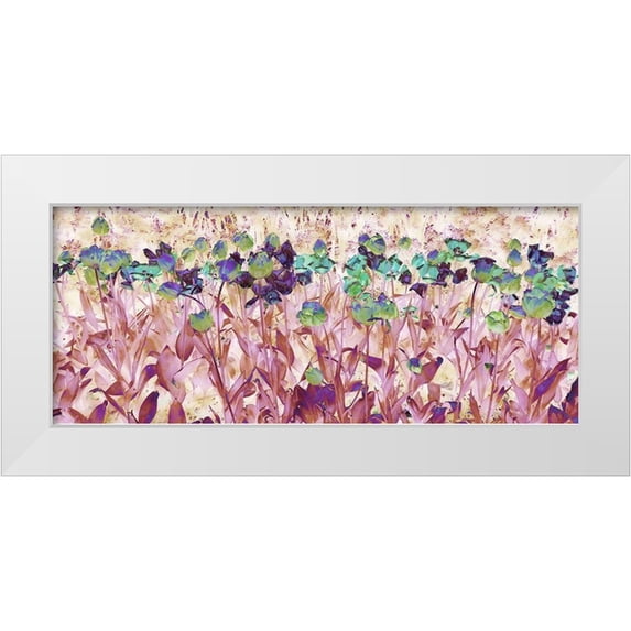 Ghanooni, Sarah 24x12 White Modern Wood Framed Museum Art Print Titled - Pick Your Take