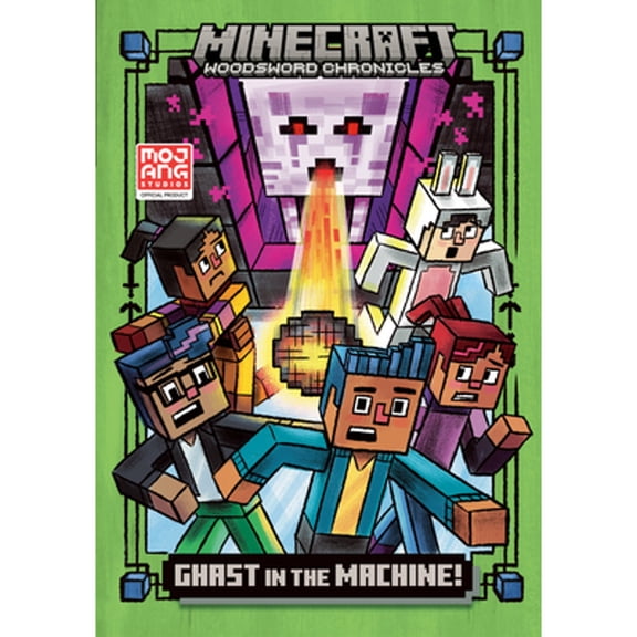 Pre-Owned Ghast in the Machine! Minecraft Woodsword Chronicles #4, Stepping Stone Book(tm), 4, by Nick Eliopulos (Hardcover), Children's Books, English