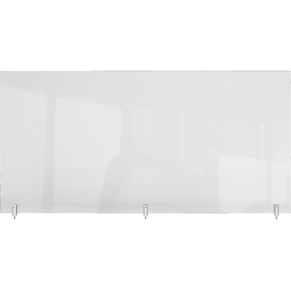 Ghent 23.88" x 47.5" Acrylic Non-Tackable Panel Extender Clear (PEC2448-H)