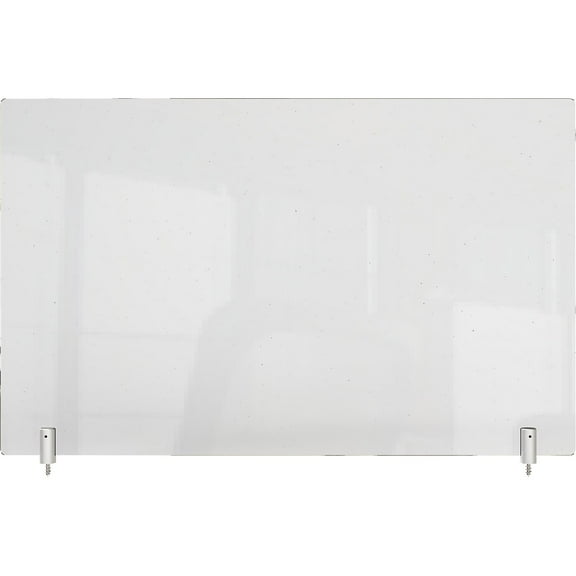 Ghent 29.88" x 36" Acrylic Non-Tackable Partition Extender Screw Clear (PEC3036-H)