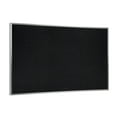 thumbnail image 1 of Ghent 3' H x 5' W Recycled Bulletin Board with Aluminum Frame Black (ATR35-BK), 1 of 2