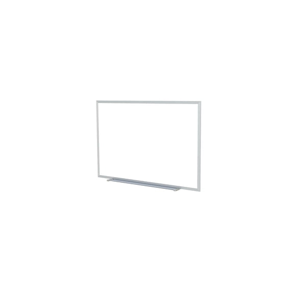 Ghent 36.5" x 60.5" Silver Aluminum Frame Non-Magnetic Whiteboard