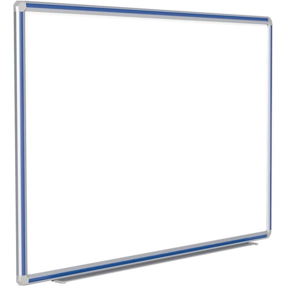 Ghent 36"x48" Aluminum Frame Ceramic Magnetic Whiteboard - Royal Trim