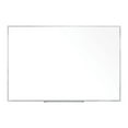 thumbnail image 1 of Ghent 48.5" x 72.5" Silver Aluminum Frame Non-Magnetic Whiteboard, 1 of 4