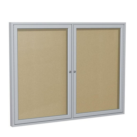Ghent 48 x 36 in. Enclosed Outdoor Bulletin Board
