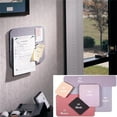 thumbnail image 1 of Ghent Fabric Bulletin Board With Wrapped Edges, 36" x 46-1/2", Blue, 1 of 2