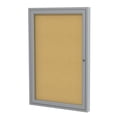 thumbnail image 1 of Ghent Ghent Enclosed Natural Cork Bulletin Board, 1 of 2