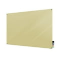 thumbnail image 1 of Ghent Harmony 4'H x 6'W Magnetic Glass Whiteboard with Square Corners Beige (HMYSM46BG), 1 of 4