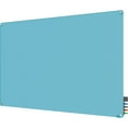 thumbnail image 1 of Ghent Harmony Magnetic Glass Unframed Dry-Erase Whiteboard, 48" x 48", Blue, 1 of 2