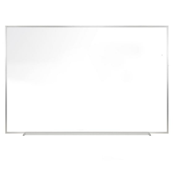 Ghent Magnetic Porcelain Whiteboard with Aluminum Frame, 3H x 5W