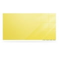 thumbnail image 1 of Ghent Manufacturing ARIASN43YW Aria 4 x 3 ft. Low Profile 0.25 in. Vertical Yellow Glassboard with 4 Markers & Eraser, 1 of 1