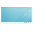 thumbnail image 1 of Ghent Manufacturing ARIASN54BE Aria 5 x 4 ft. Low Profile 0.25 in. Vertical Blue Glassboard with 4 Markers & Eraser, 1 of 1
