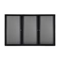 thumbnail image 1 of Ghent Ovation Fabric Enclosed Bulletin Board Black Frame 4'H x 6'W (OVK5-F91), 1 of 2