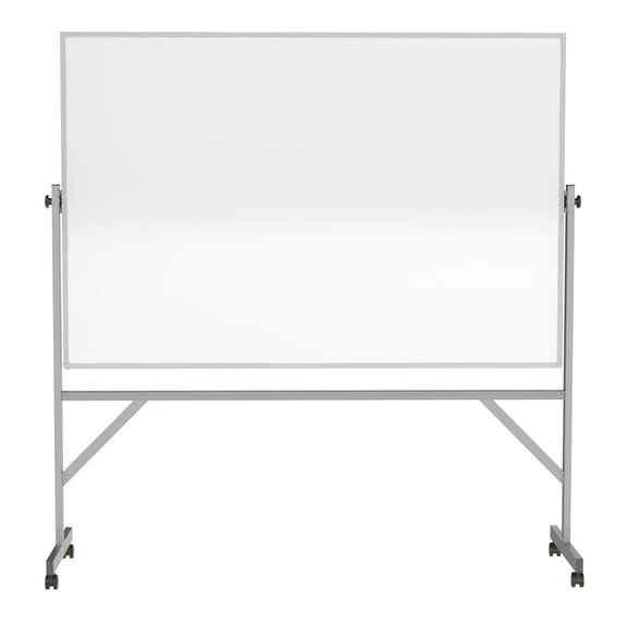 Ghent's Vinyl 4' x 6' Reverisble Whiteboard in White