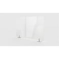 thumbnail image 1 of Ghent's Plastic 18" x 42" Partition Extender with Tape in Clear, 1 of 4