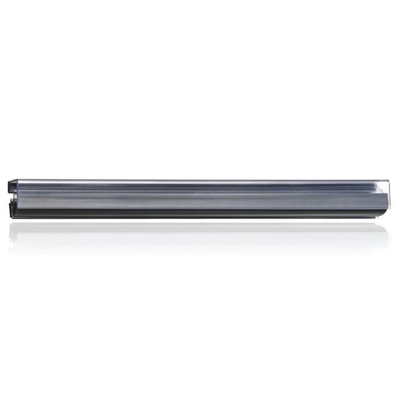 Ghent's Plastic 36" Hold Up Display Rail 6 Pack in Clear & Gray