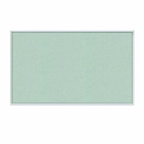 Ghent's Vinyl 3' x 4' Bulletin Board with Aluminum Frame in Silver