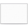 thumbnail image 1 of Ghent's Vinyl 3' x 4' Mag. Whiteboard with 2" x 2" Grid in Gray, 1 of 5