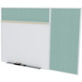 thumbnail image 1 of Ghent's Vinyl 4' x 16' Bulletin & Mag. Whiteboard B-Set in Stone, 1 of 3