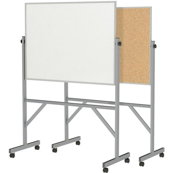 Ghent's Wood 3' H x 4' W Reversible Bulletin Board in Natural