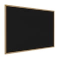 thumbnail image 1 of Ghent's Wood 4' x 5' Rubber Bulletin Board with Wood Frame in Black, 1 of 3