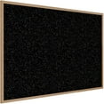 thumbnail image 1 of Ghent's Wood 4' x 6' Rubber Bulletin Board with Wood Frame in Speckled Tan, 1 of 2