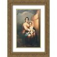 thumbnail image 1 of Gheorghe Tattarescu 2x Matted 20x24 Gold Ornate Framed Art Print 'Maternity', 1 of 2