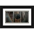thumbnail image 1 of Ghesquiere, Hilde 18x11 Black Ornate Wood Framed with Double Matting Museum Art Print Titled - Triptich, 1 of 4