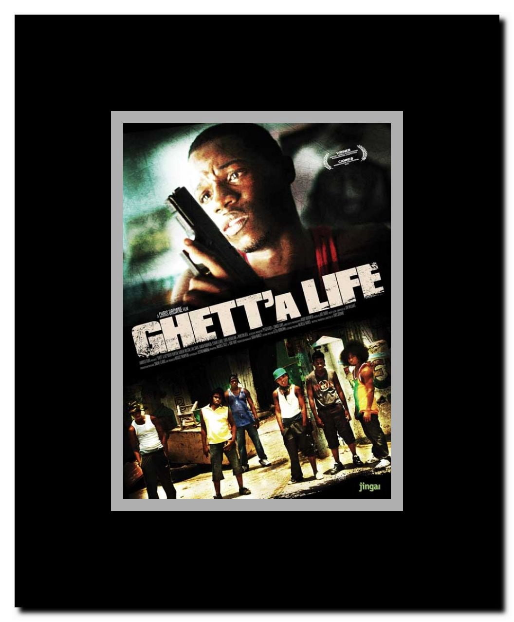Ghett'a Life Framed Movie Poster