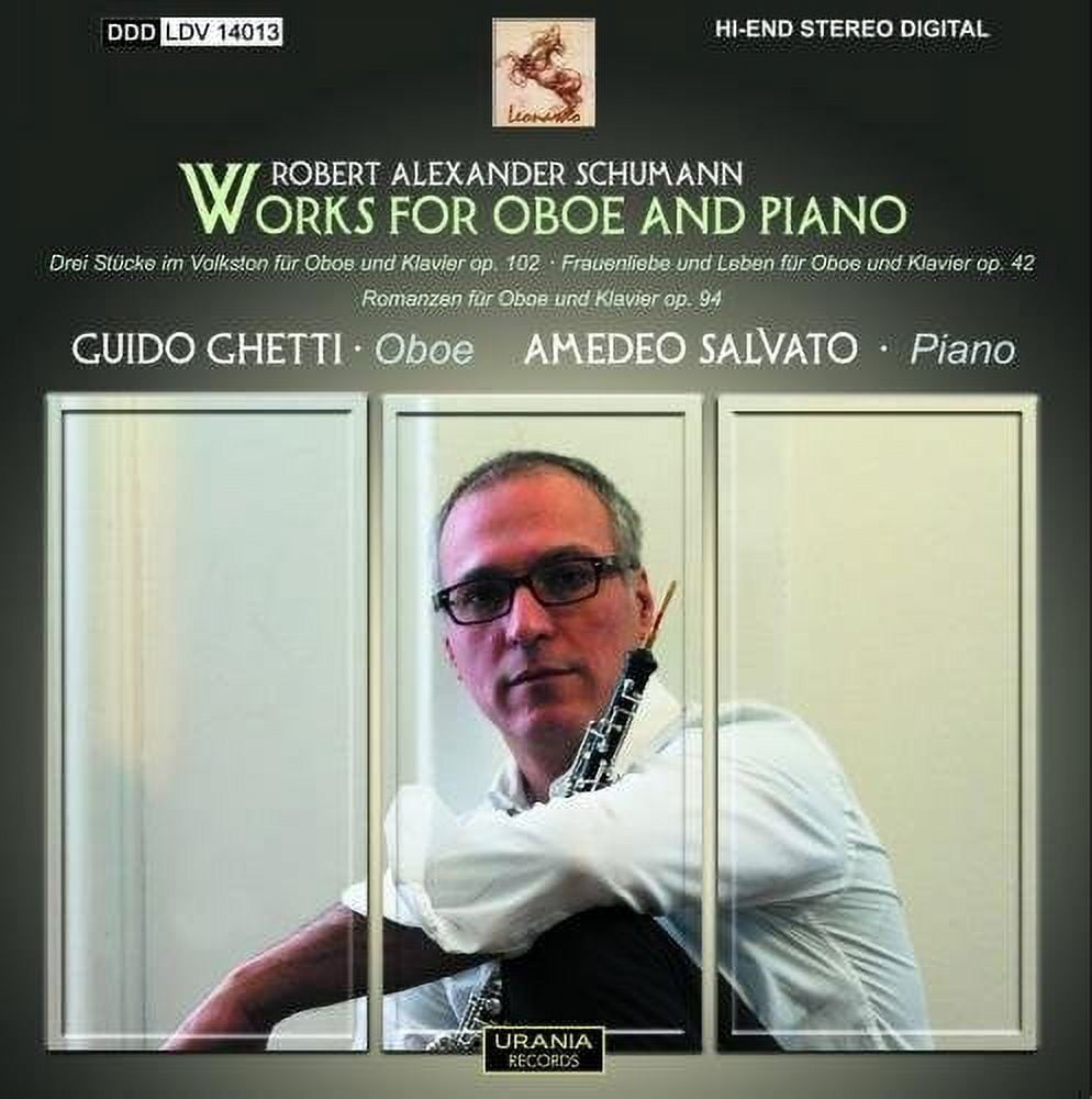 Ghetti / Salvato - Works for Oboe & Piano - Music & Performance - CD