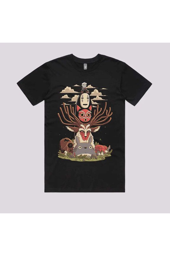 Ghibli Totem Movie T-Shirt