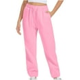 thumbnail image 1 of Ghicovo Women's Sweatpants Casual Slim Straight Leg Pants Fall Athletic Joggers with Pockets Lightweight Sweat Pants Casual Gym Workout Pants, 1 of 7