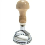 Ghidini Chrome Round Ravioli Cutter, 2 Inch