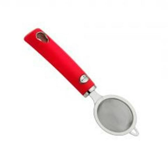 Ghidini V301 Tea Strainer Stainless Steel, Red - Small