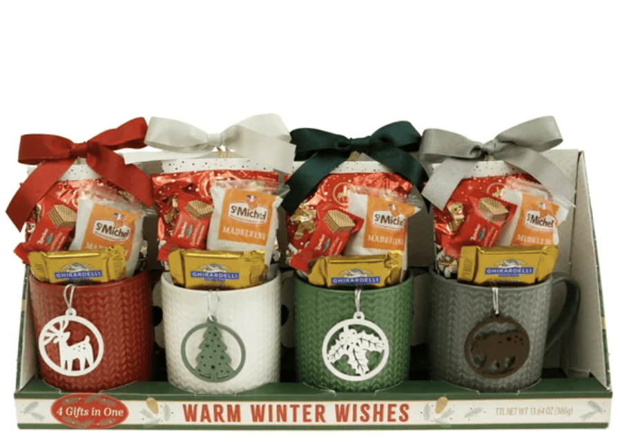 Ghiradelli Warm Winter Wishes Mug Gift Set, 4 ct - Walmart.com
