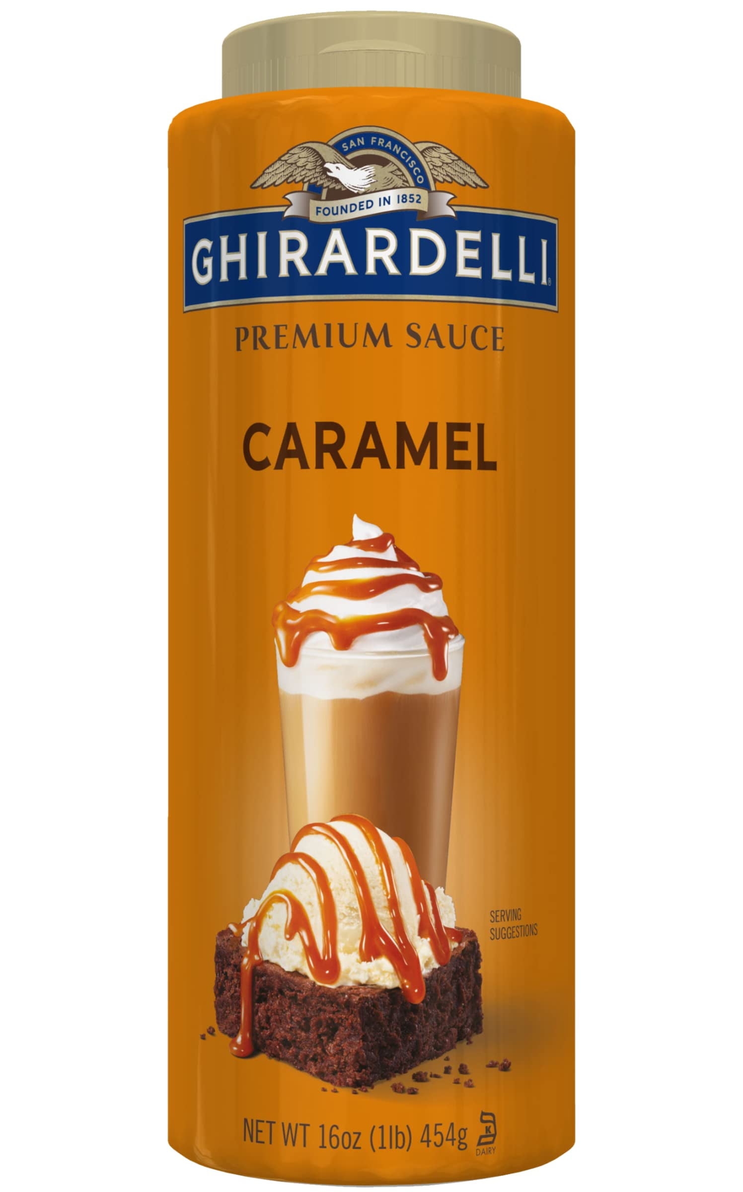 Ghirardelli Caramel Flavored Sauce 17 Oz. Bottle