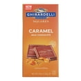 Ghirardelli Caramel Milk Chocolate Bar 4.8 oz. 2 each Pack of 3