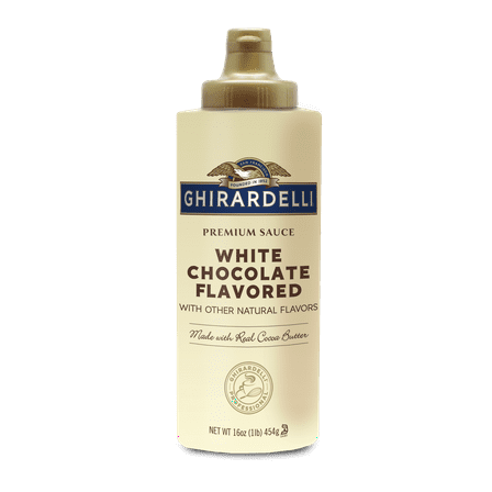 Ghirardelli Choc 12/16oz White Choc Sauce