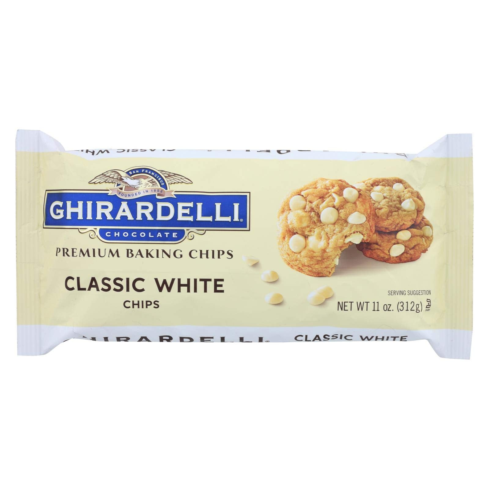 Ghirardelli, Chocolate Chip White Classic, 11-Ounce (12 Pack) - Walmart.com