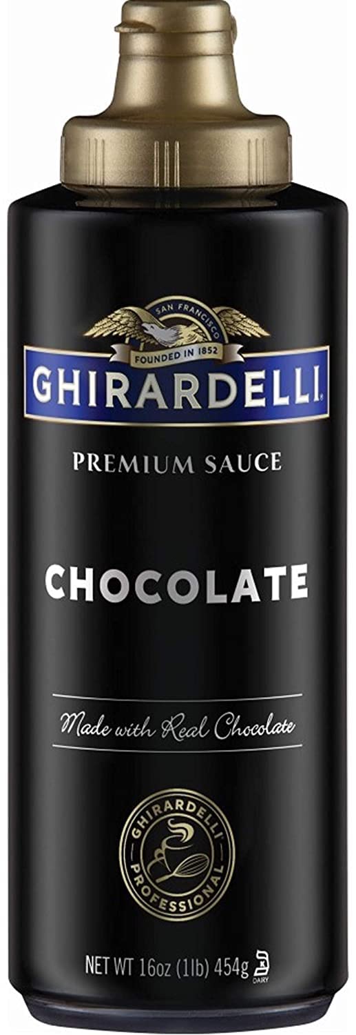 Ghirardelli Chocolate Chocolate Flavored Sauce Squeeze Bottle, 16 fl