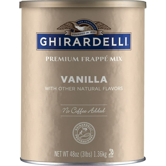 Ghirardelli Chocolate Company Vanilla Frapp Mix, 3 Lb